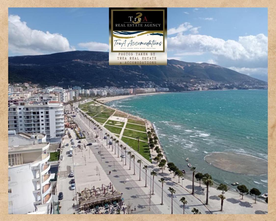 Trea Accomodations - Port Side Vlorë Eksteriør bilde
