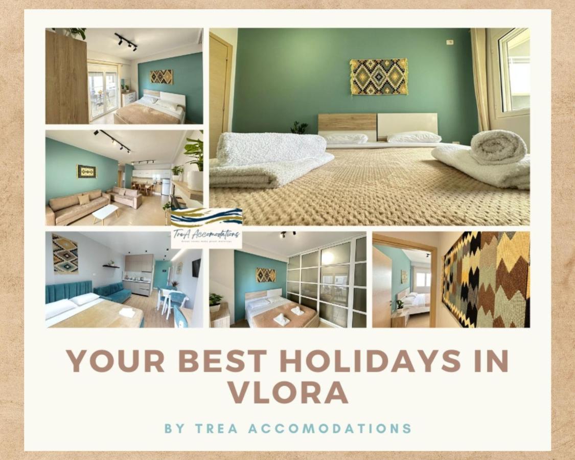 Trea Accomodations - Port Side Vlorë Eksteriør bilde